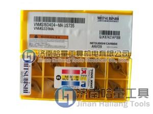 日本三菱车削刀片VNMG160408-LP UE6105钢件稳定加工